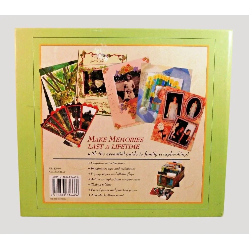 Memory Makers Scrapbook Collection 200+ Pages of Ideas Tips Techniques Hardcover